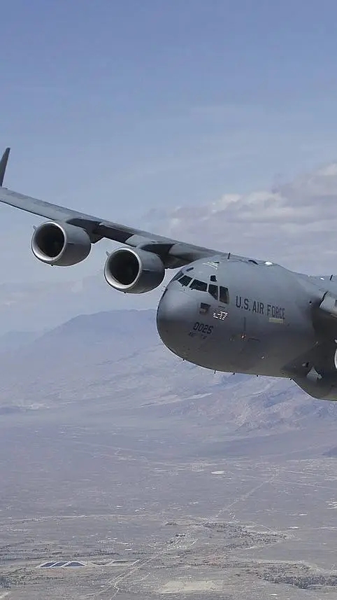 ai character: Cargo plane (Army) background