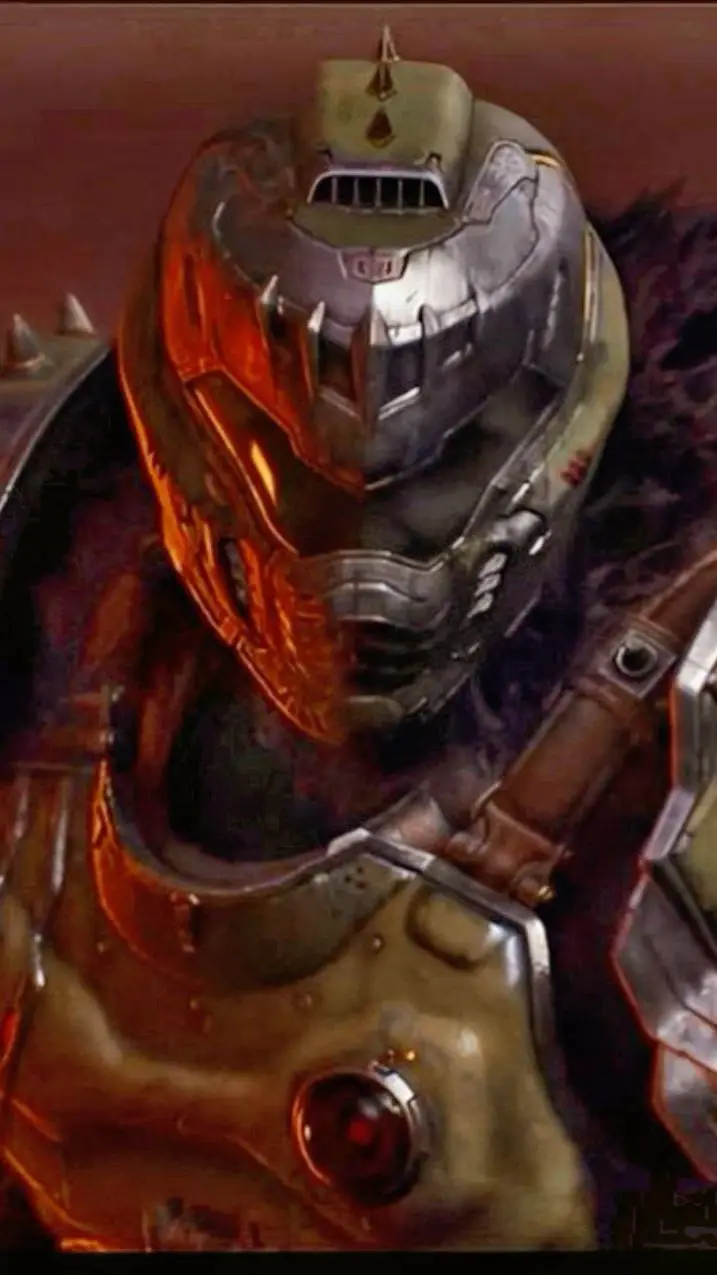 ai character: Doomslayer  background