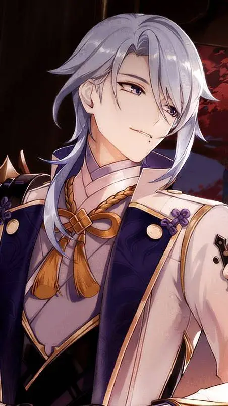 ai character: Kamisato Ayato background