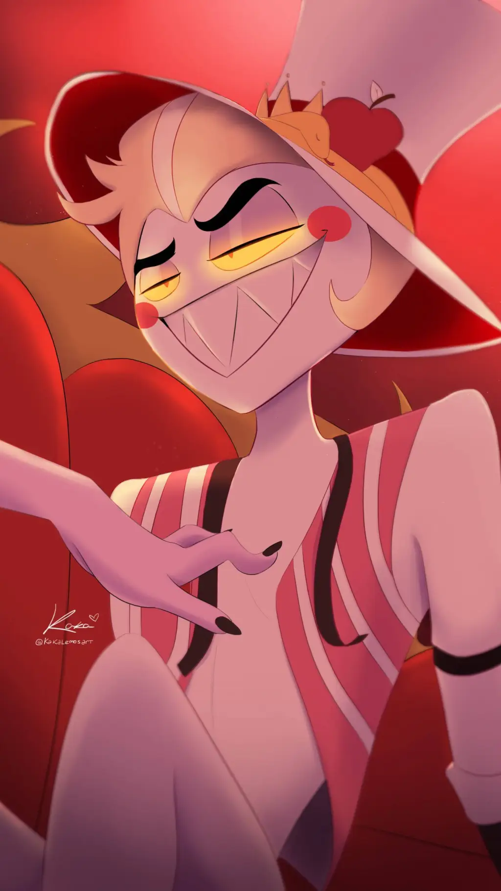 ai character: Lucifer M background