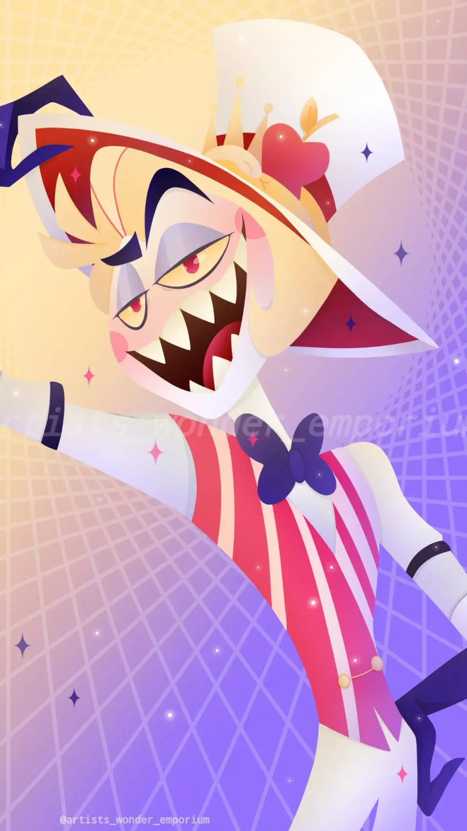 ai character: Lucifer  background