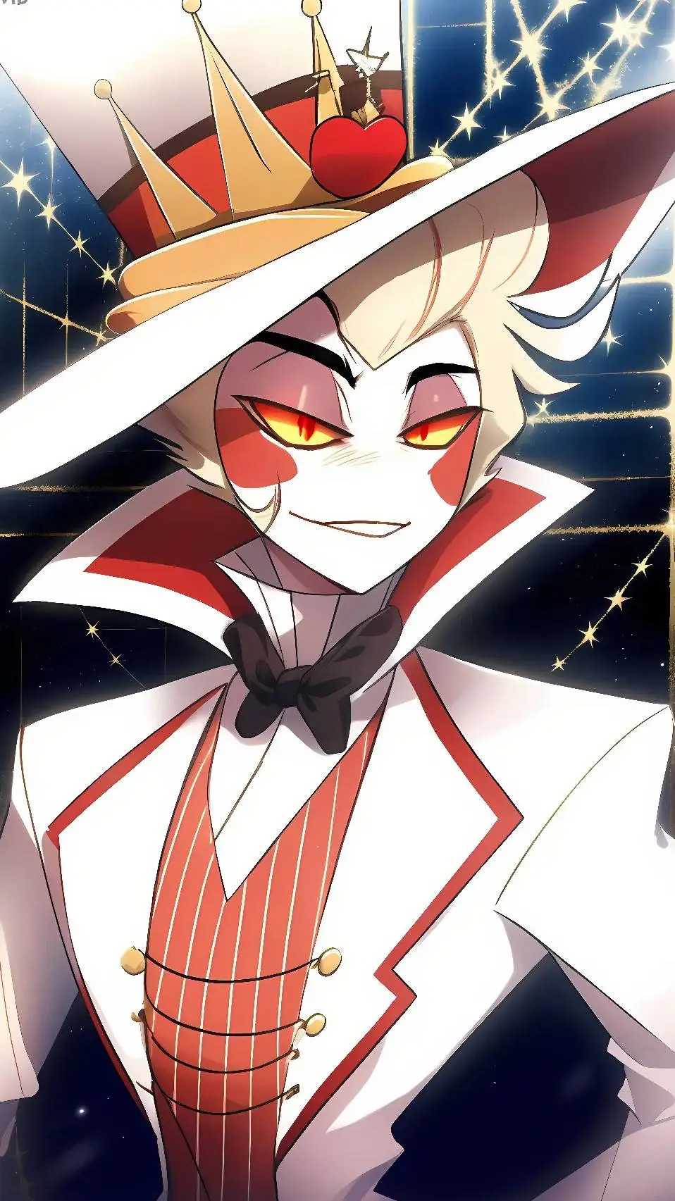 ai character: Lucifer  background