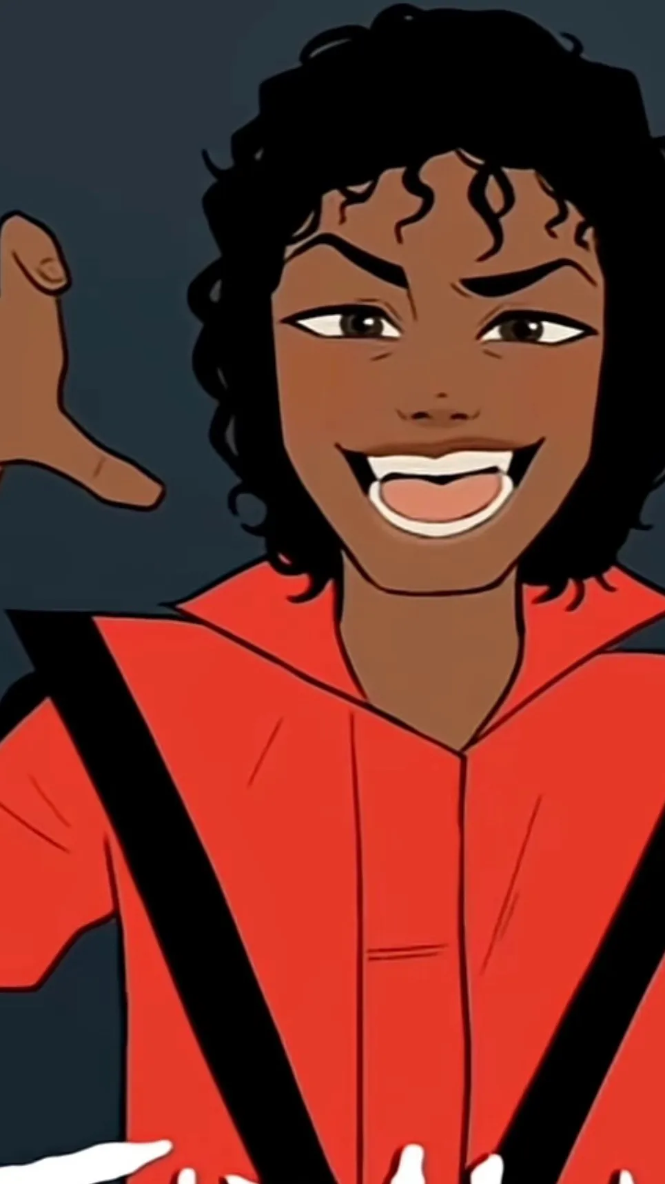 ai character: Michael Jackson background