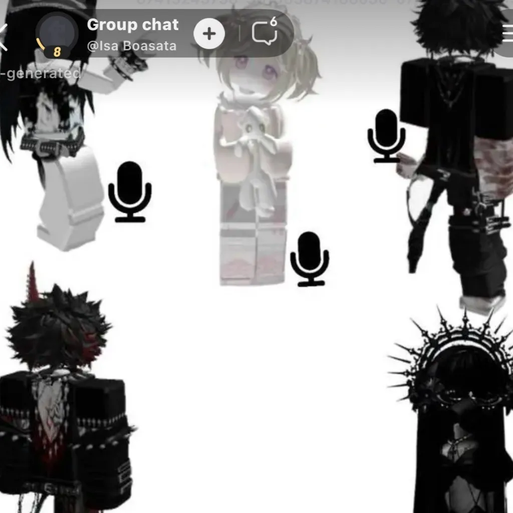 chat with ai character: The group