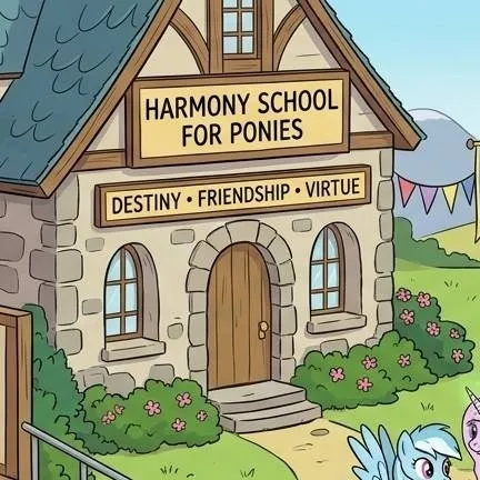 chat with ai character: pony school 