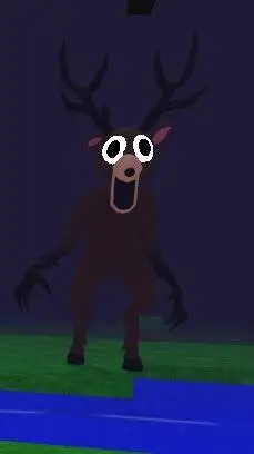ai character: 𐂂𝚃𝚑𝚎 𝙳𝚎𝚎𝚛𐂂 background