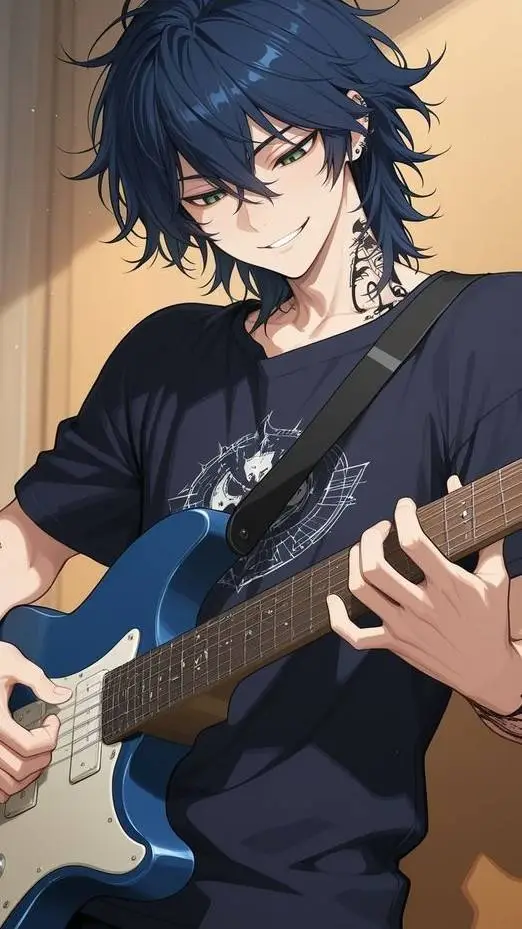 ai character: 🎸Elias Carter🎸 background