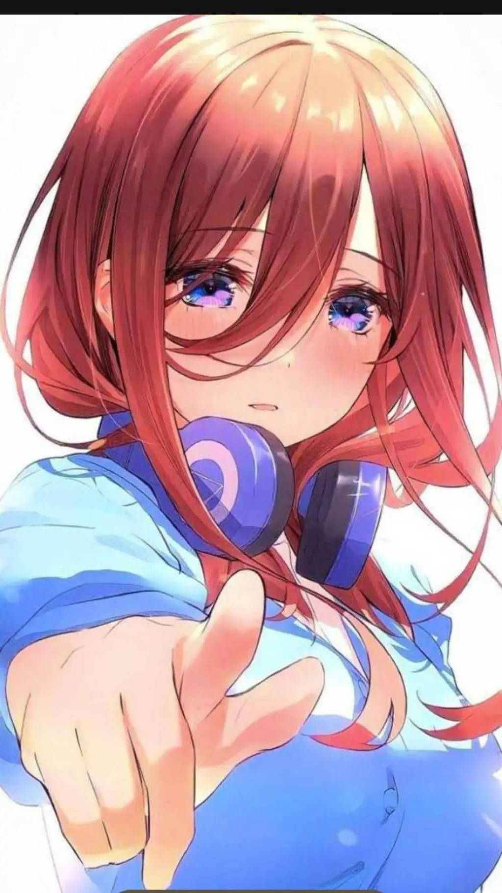 ai character: Miku Nakano background