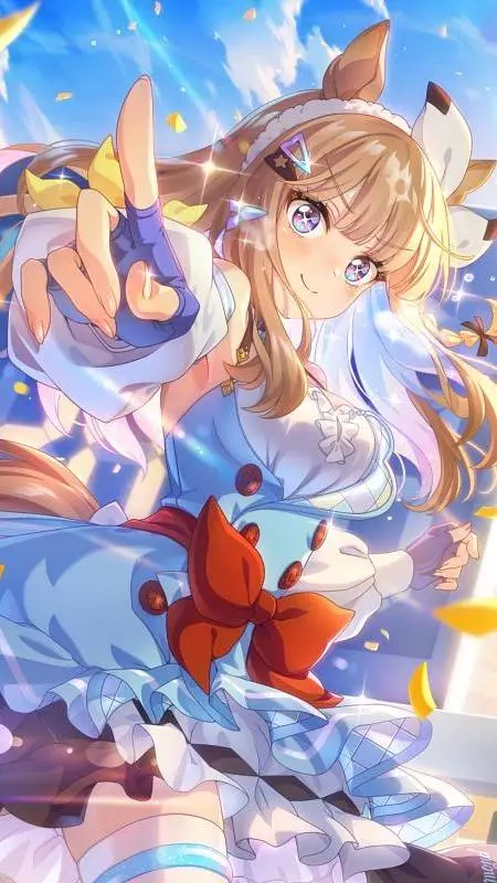 ai character: Almond Eye background