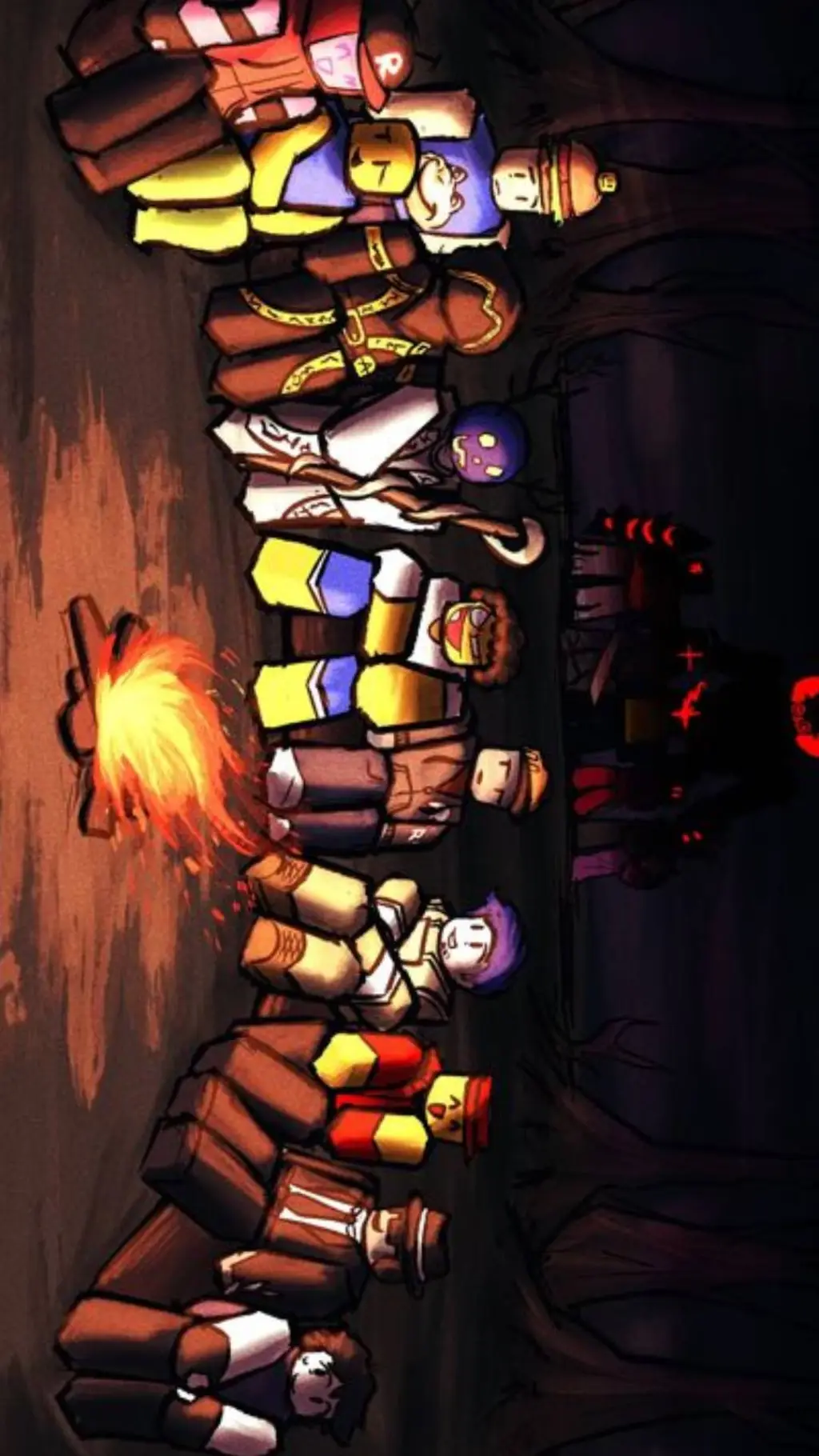 ai character: Forsaken background