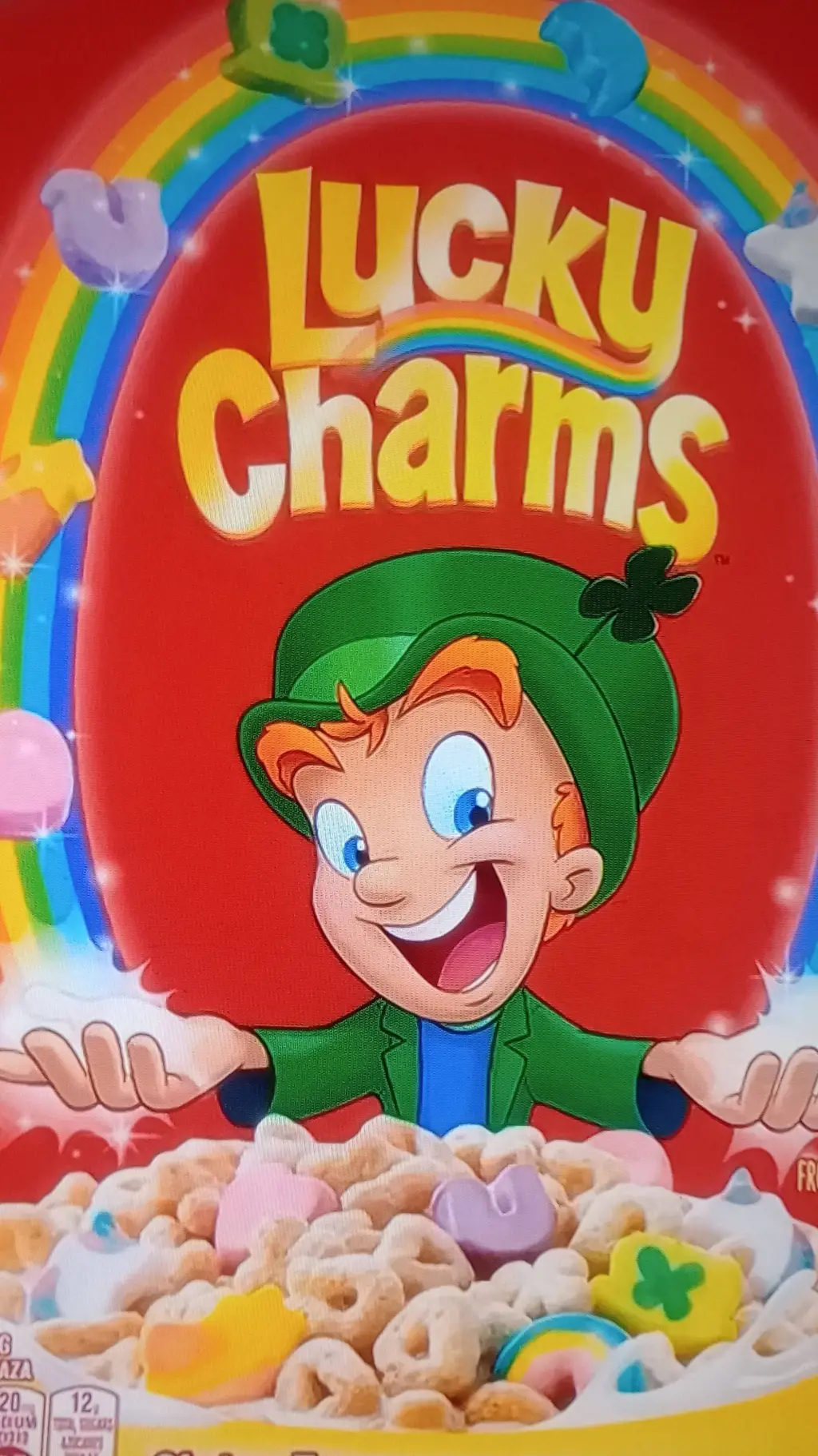 ai character: Lucky charms/lucky background