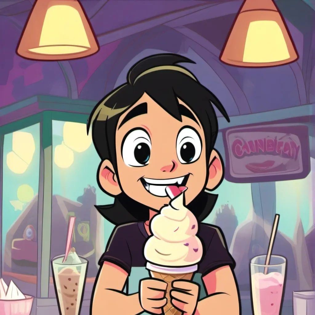 chat with ai character: ice creams be like