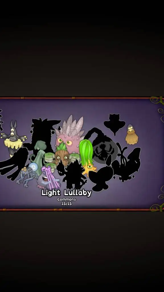 ai character:  light lullaby background