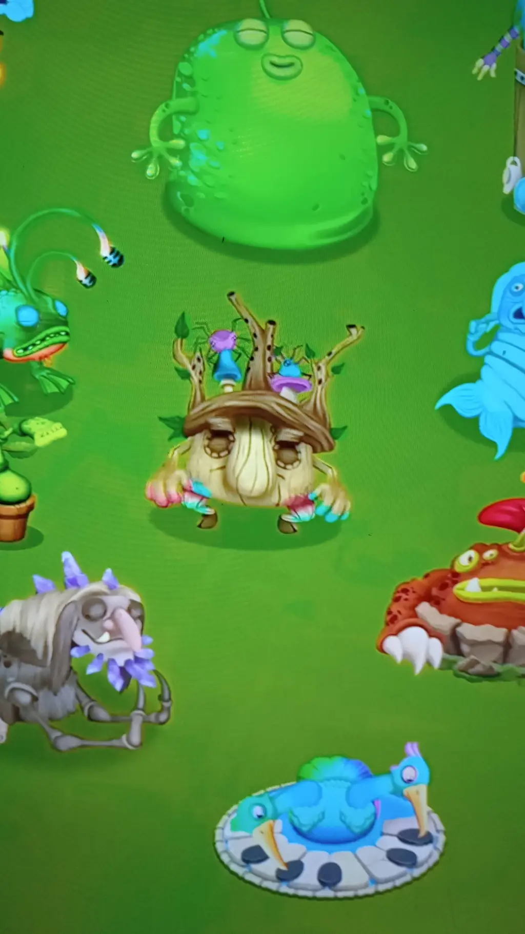 ai character: Evergreen Marsh background