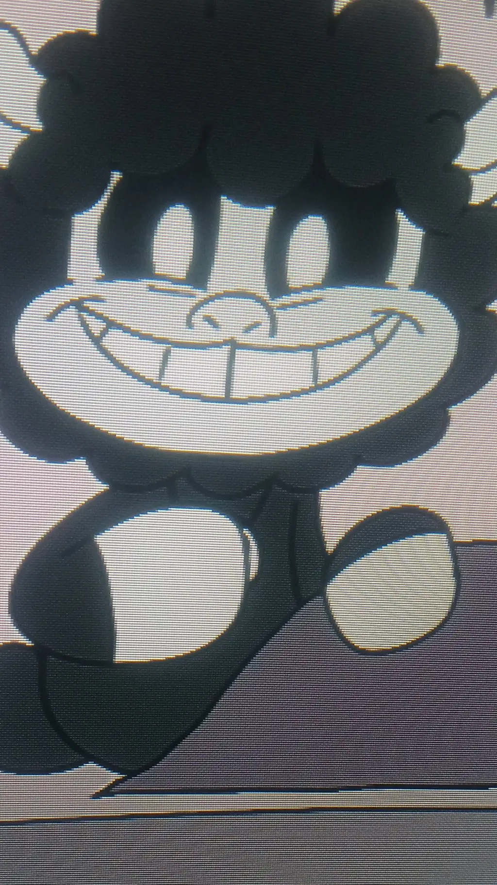 ai character: Baba chops background