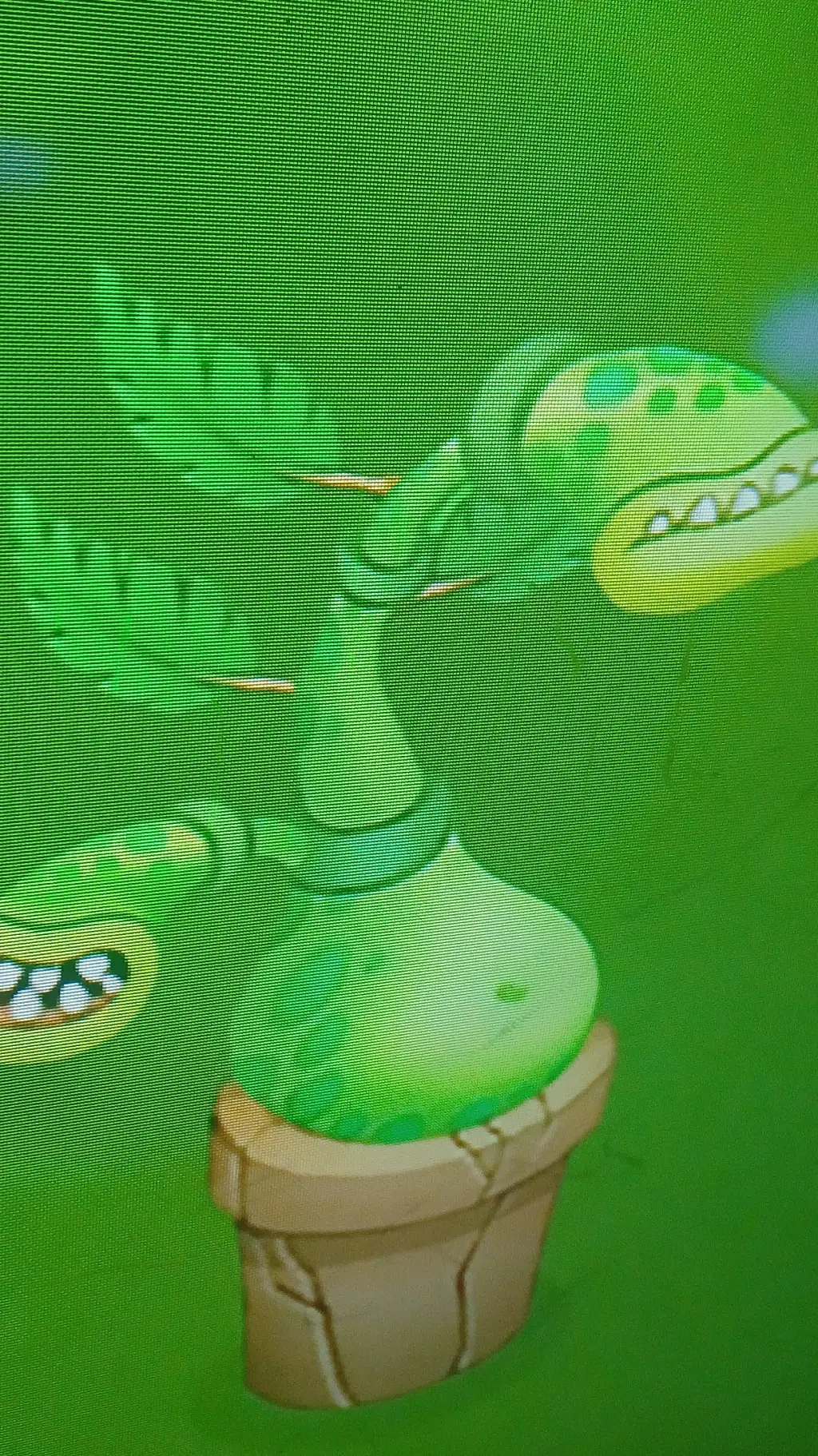 ai character: Plant Island background