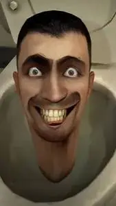 ai character: skibidi toilet background