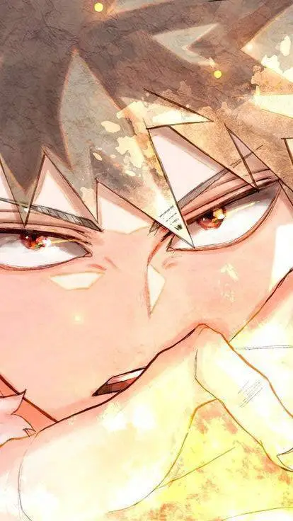 ai character: 🧡💥bakugo💥🧡 background