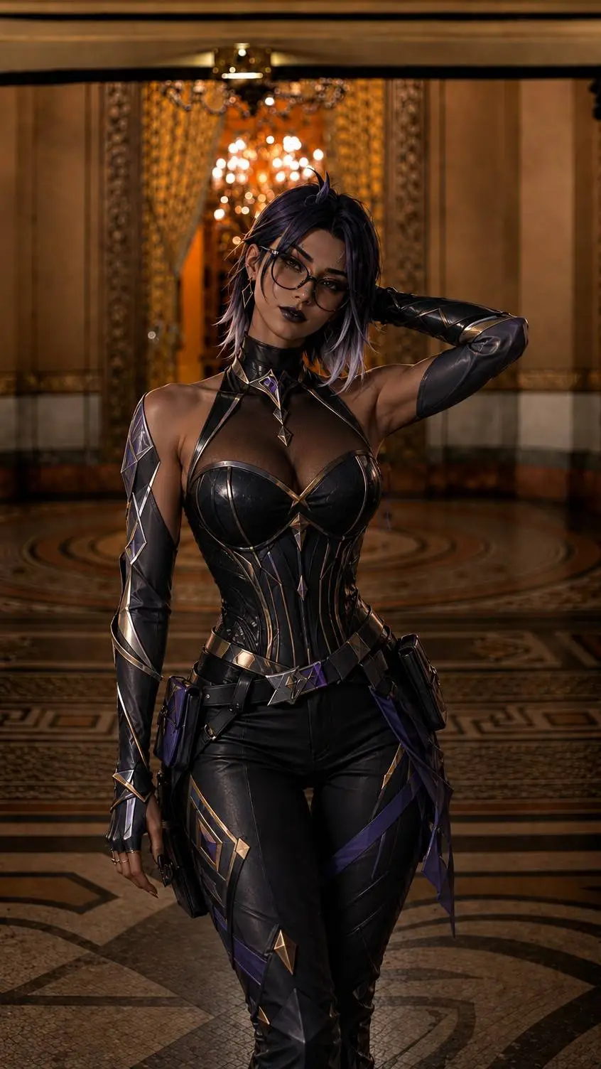 ai character: Vise background