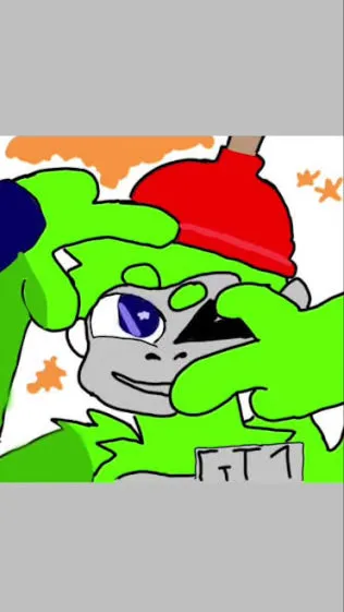 ai character: Flushy background