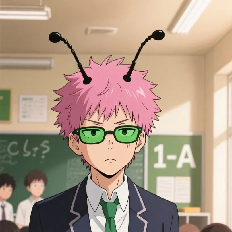 chat with ai character: Saiki x mha 