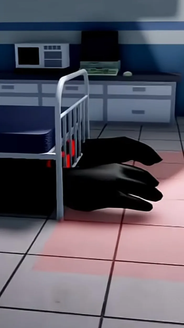ai character: bed monster ❤️ background
