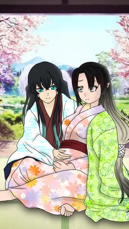 ai character: Tokito x t/n😱 background