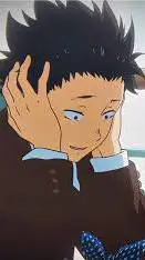 ai character: shoya ishida  background