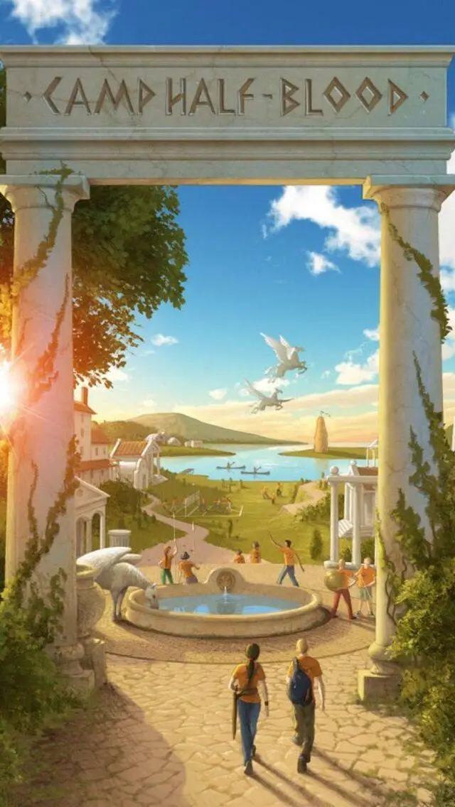 ai character: Camp Half Blood  background