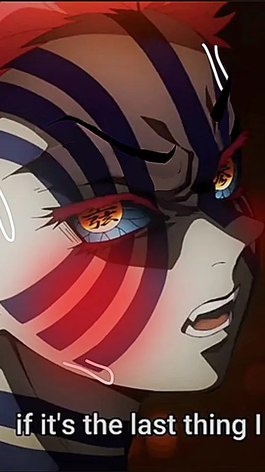 ai character: Akaza background
