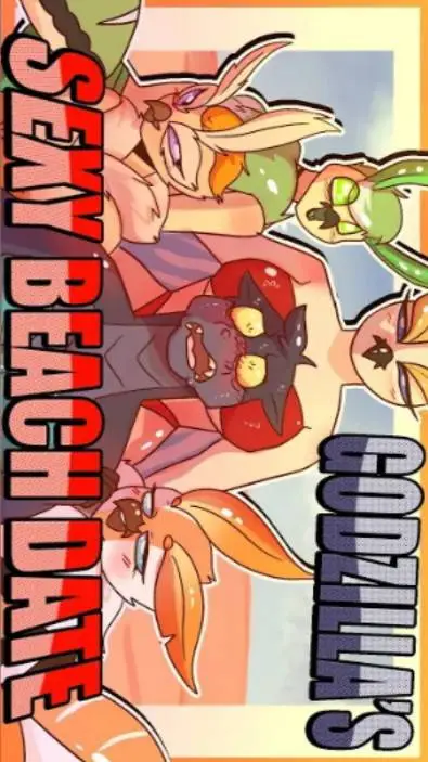 ai character: godzilla y mothra background