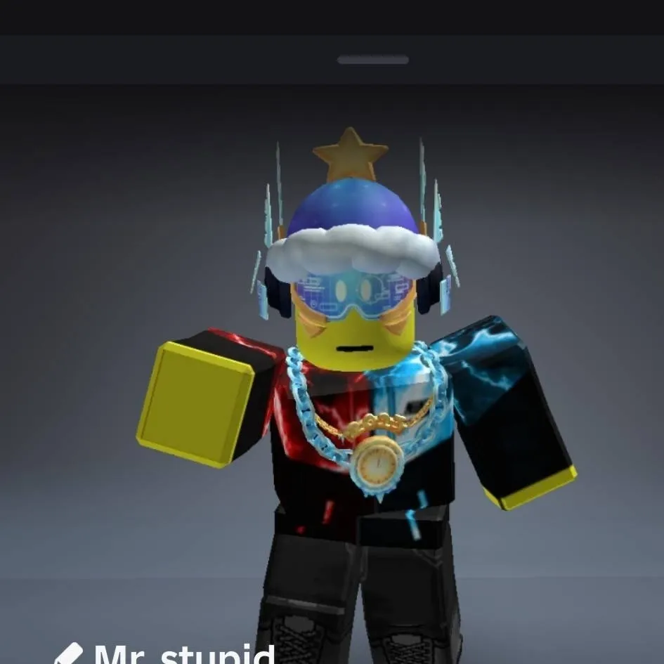 chat with ai character: My roblox avatar!
