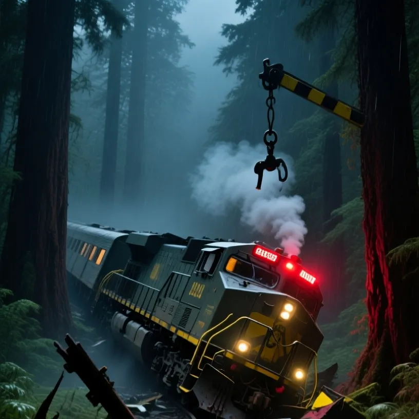 chat with ai character: dw train crash