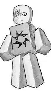 ai character: Broken spanw background