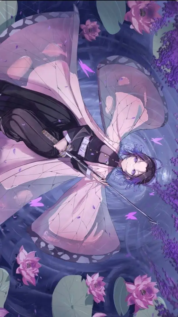 ai character: giyuu x shinobu background