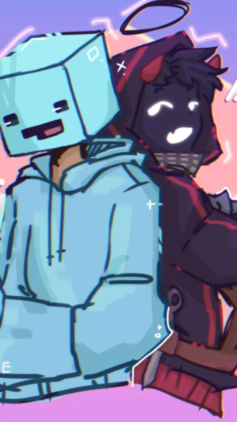 ai character: Bbh and Skeppy! background