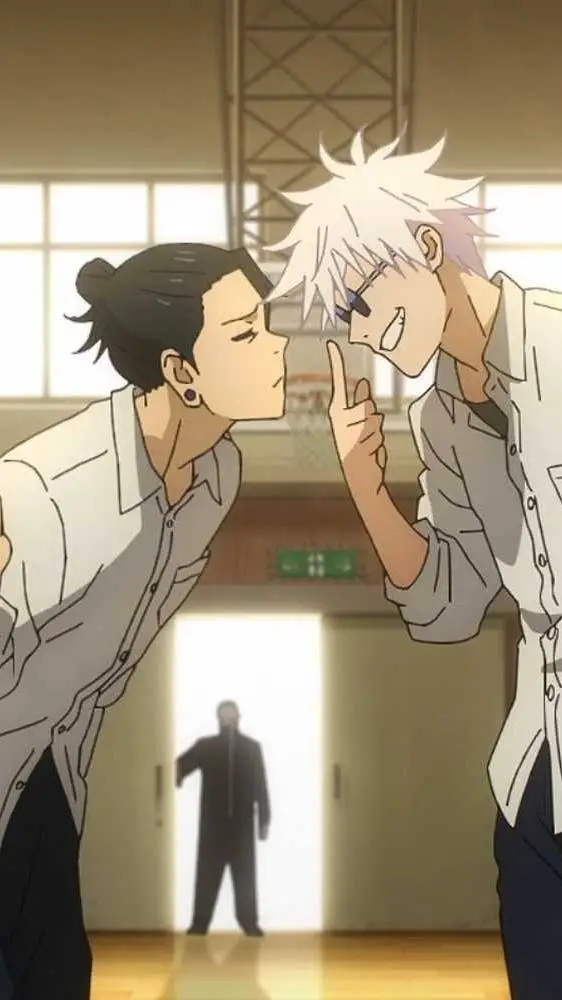 ai character: Gojo and Geto background