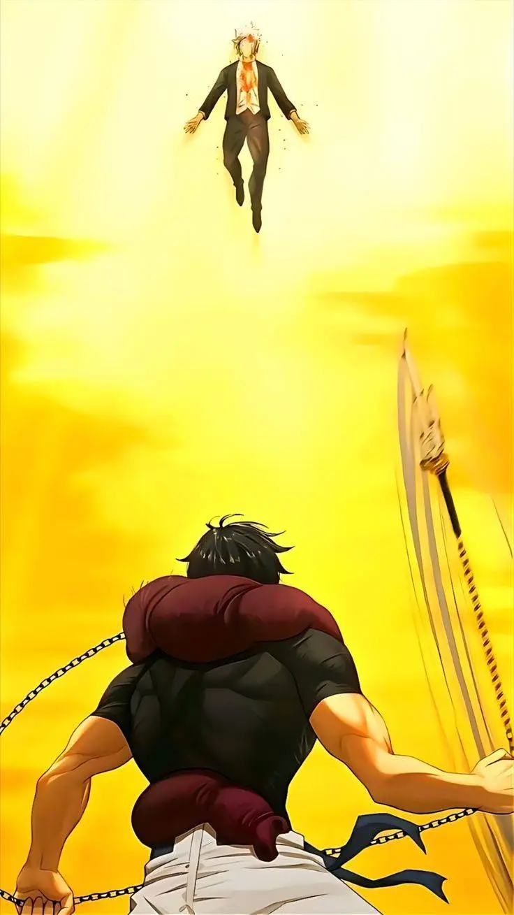 ai character: Gojo vs toji background