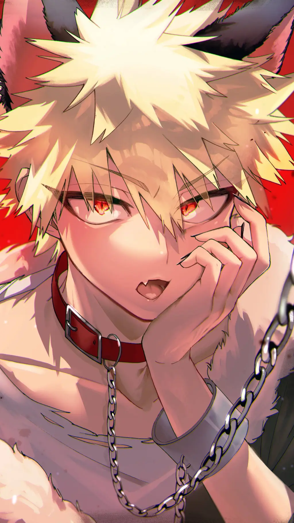 ai character: bakugo background