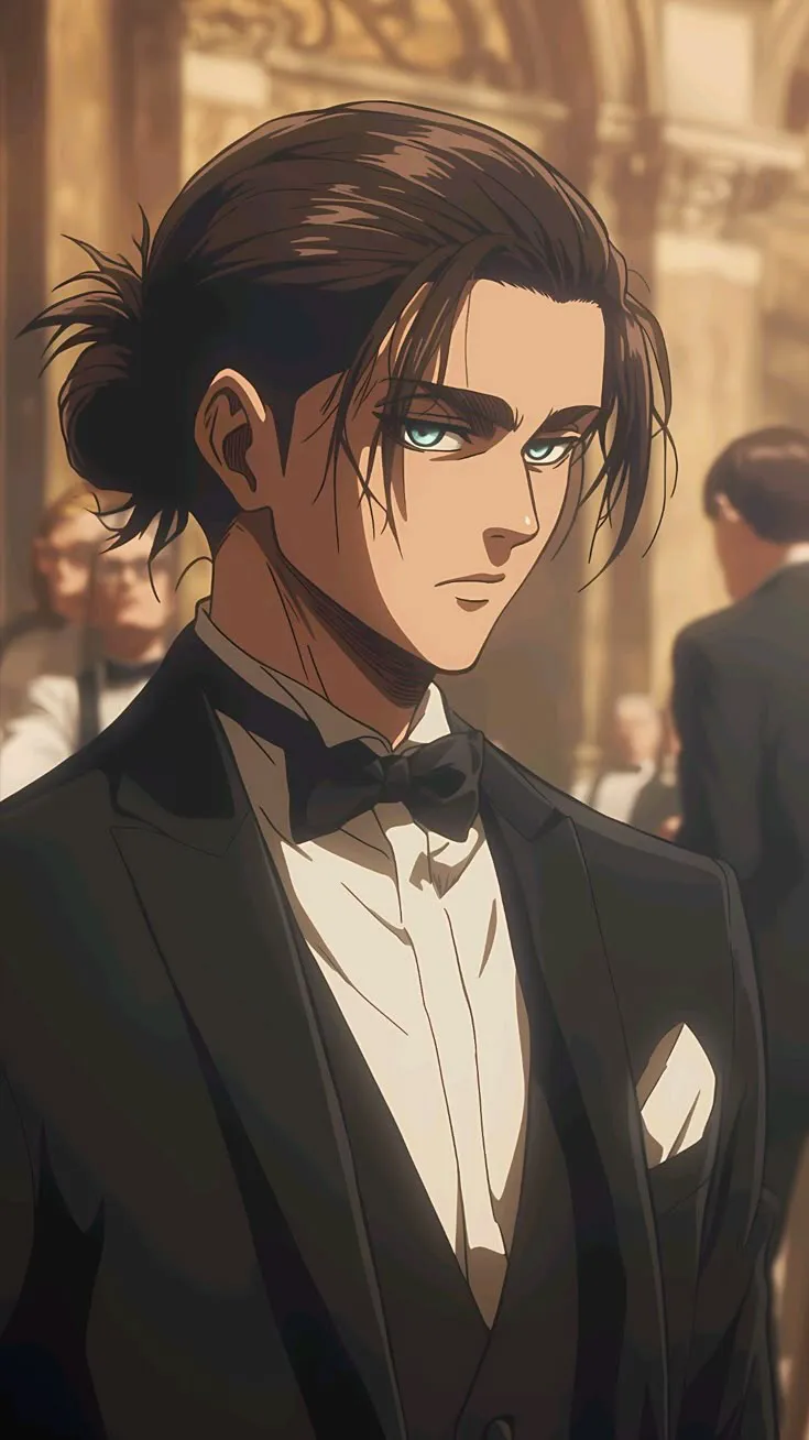 ai character: Eren Jaeger  background