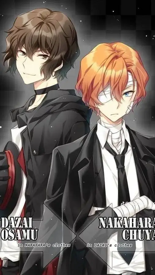 ai character: Soukoku angst!!  background