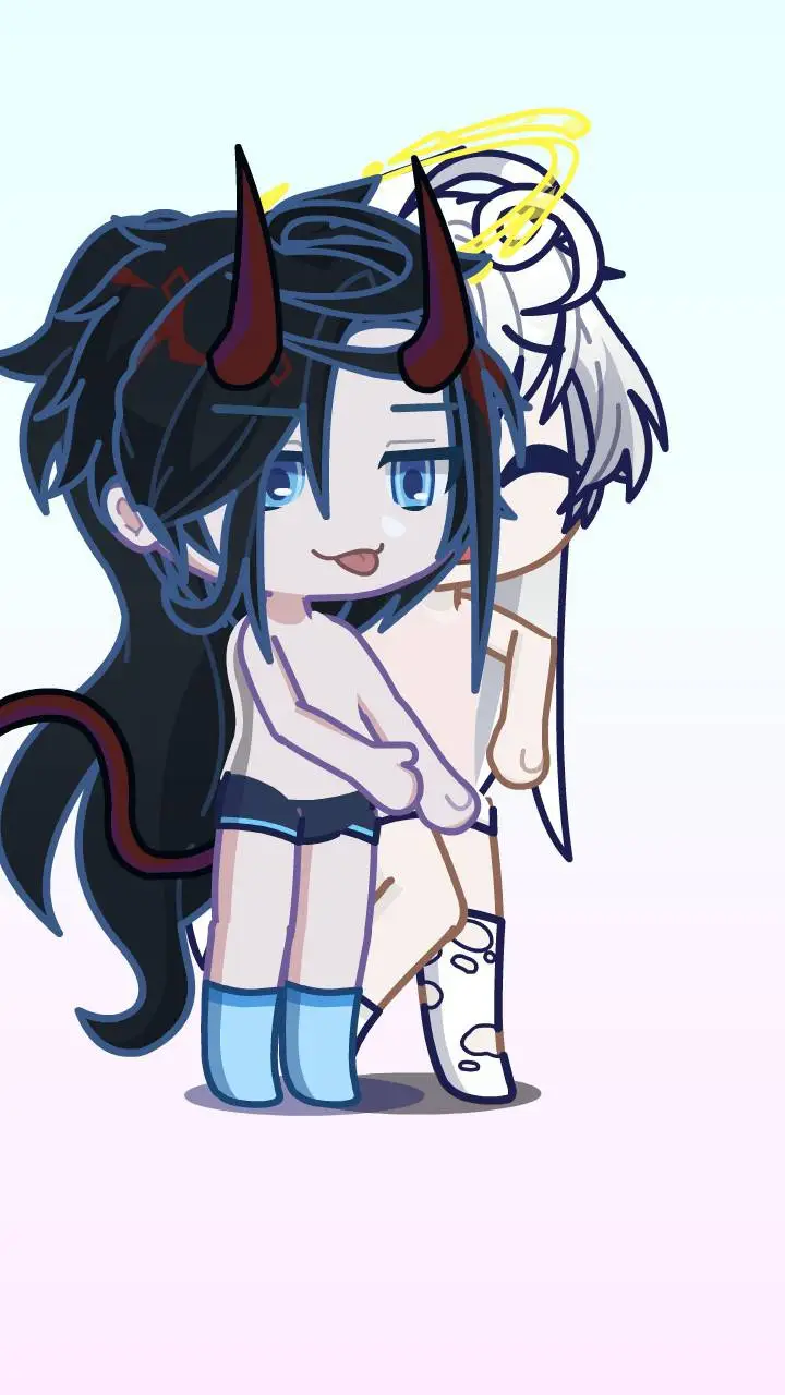 ai character: Gacha heat background