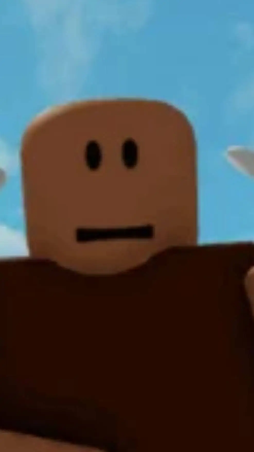 ai character: Carl but he weird background