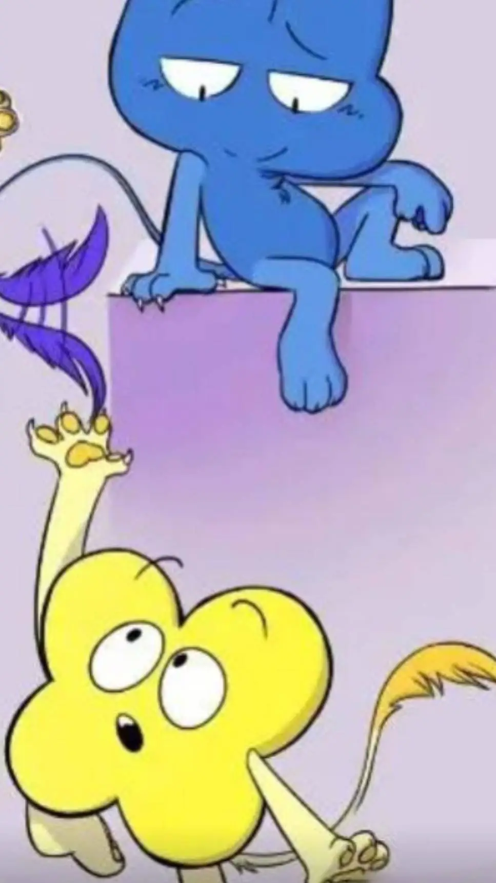 ai character: four and x background