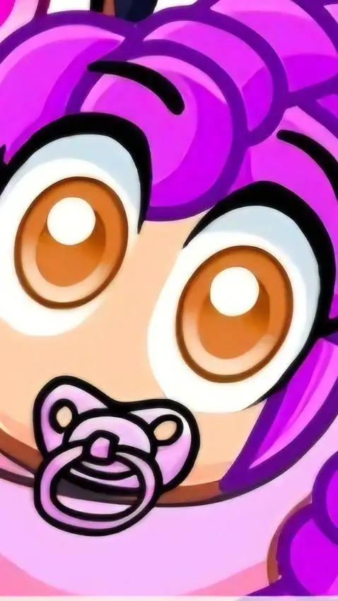 ai character: baby twin 3 background