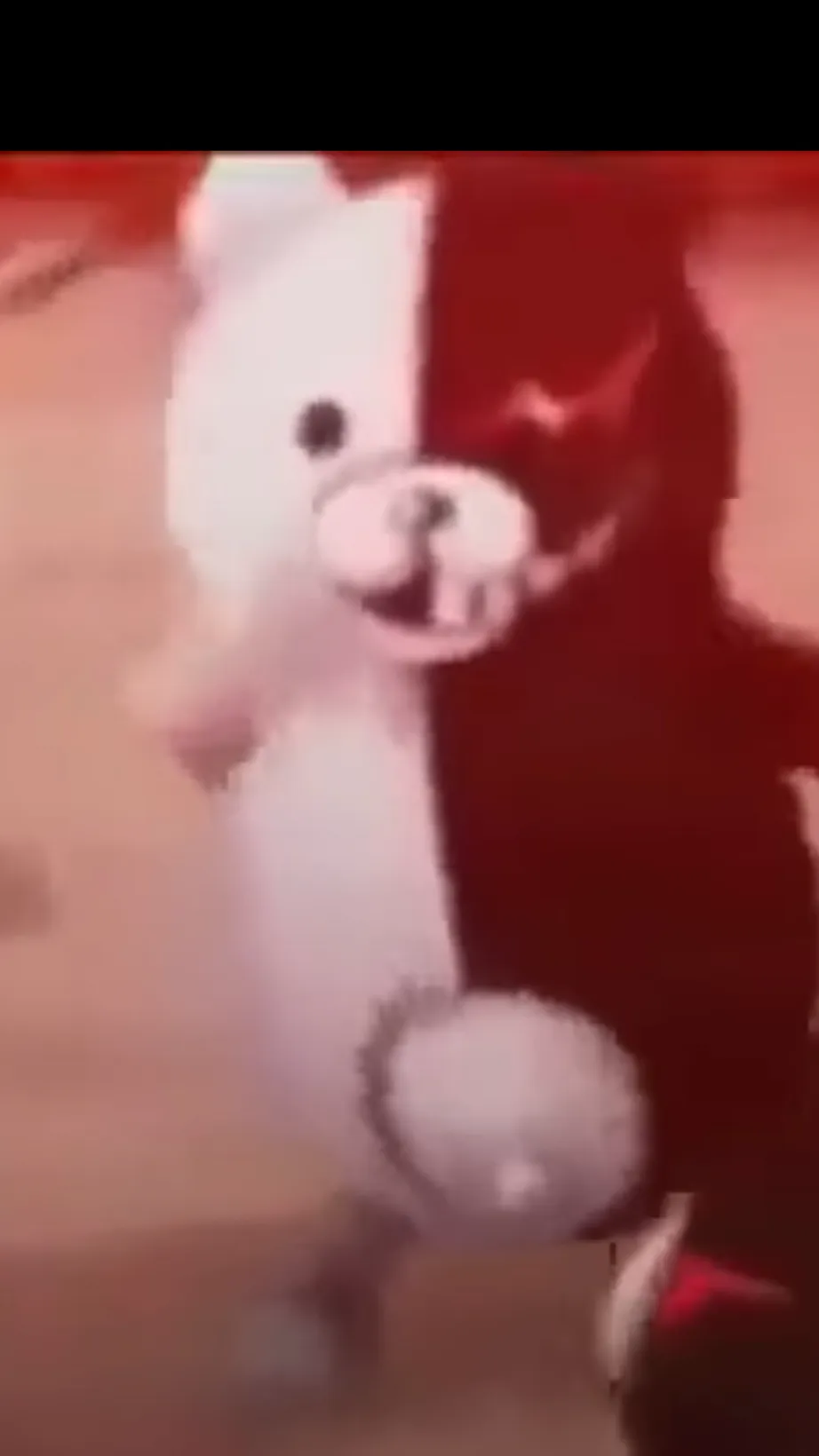 ai character: Monokuma :) background