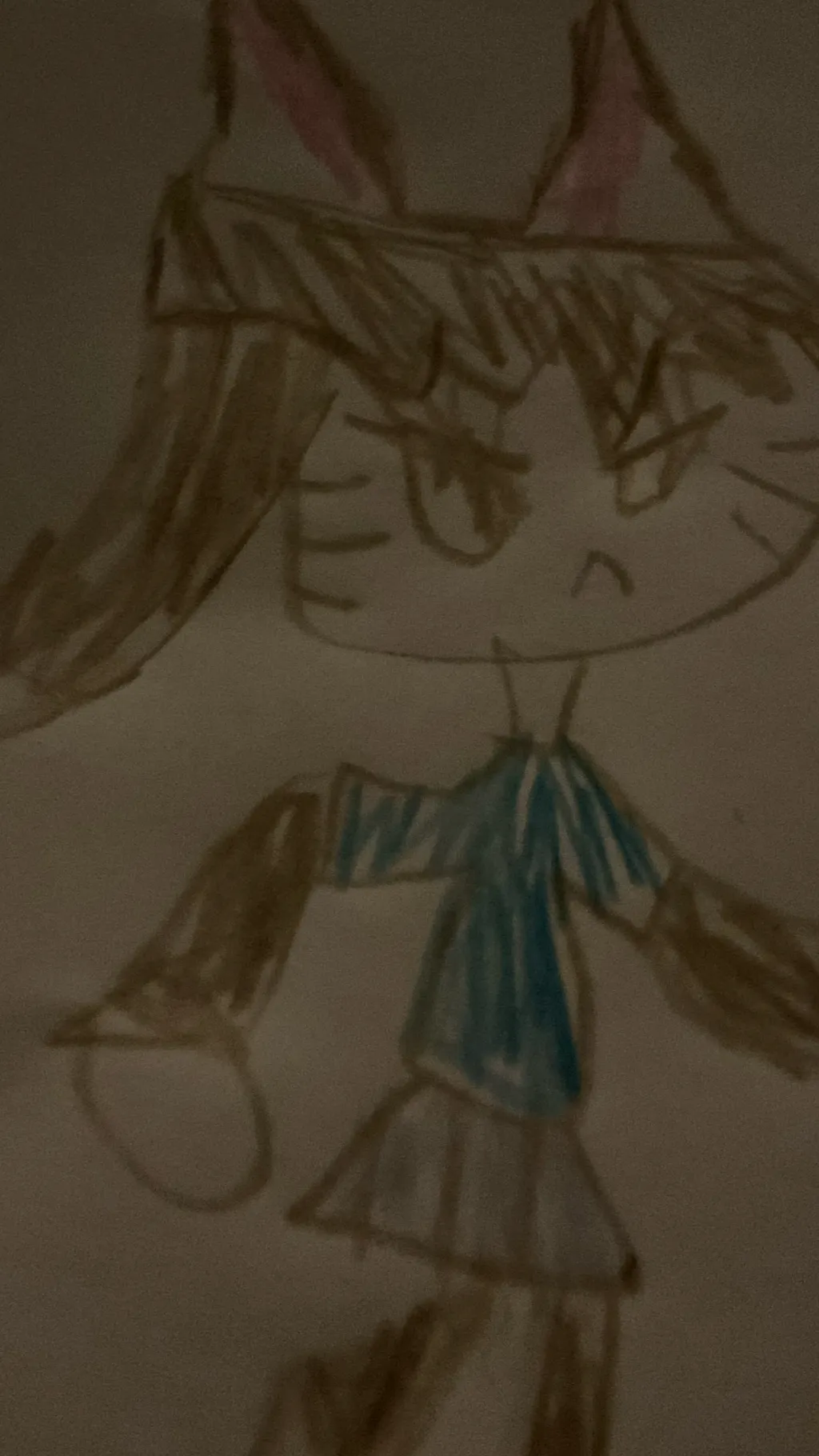ai character: Danganronpafangirl background
