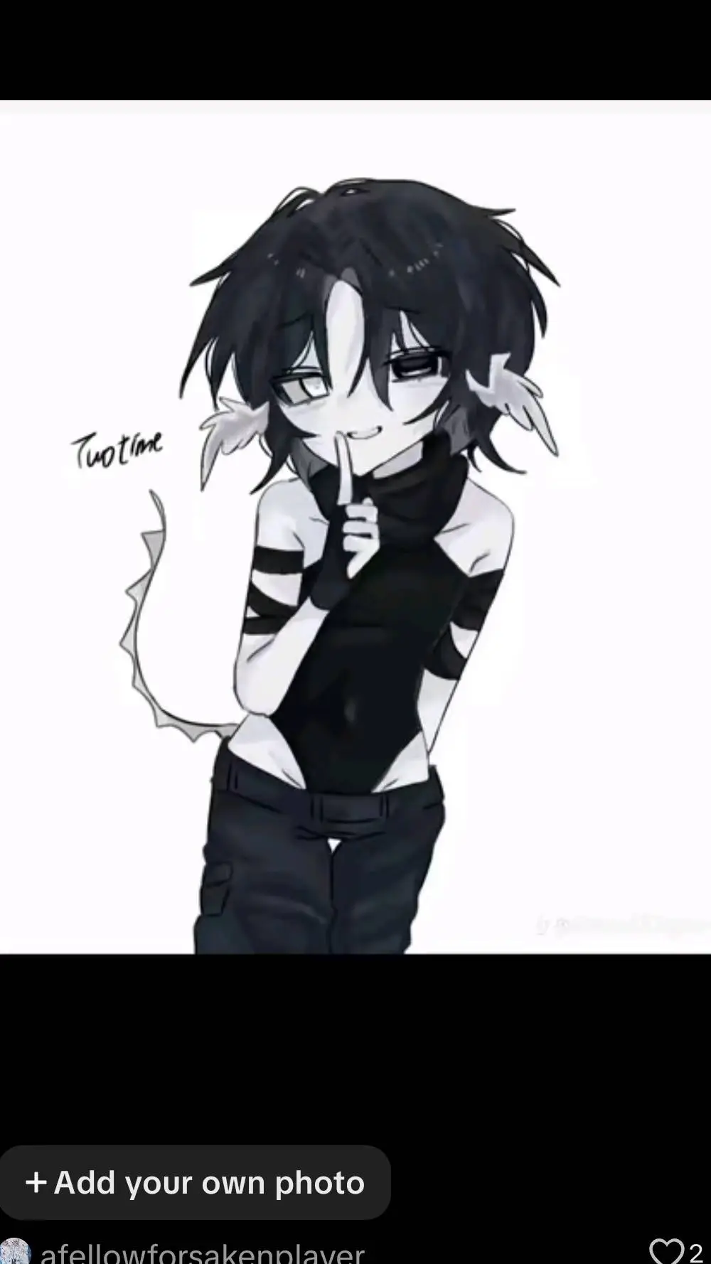 ai character: Two Time  background