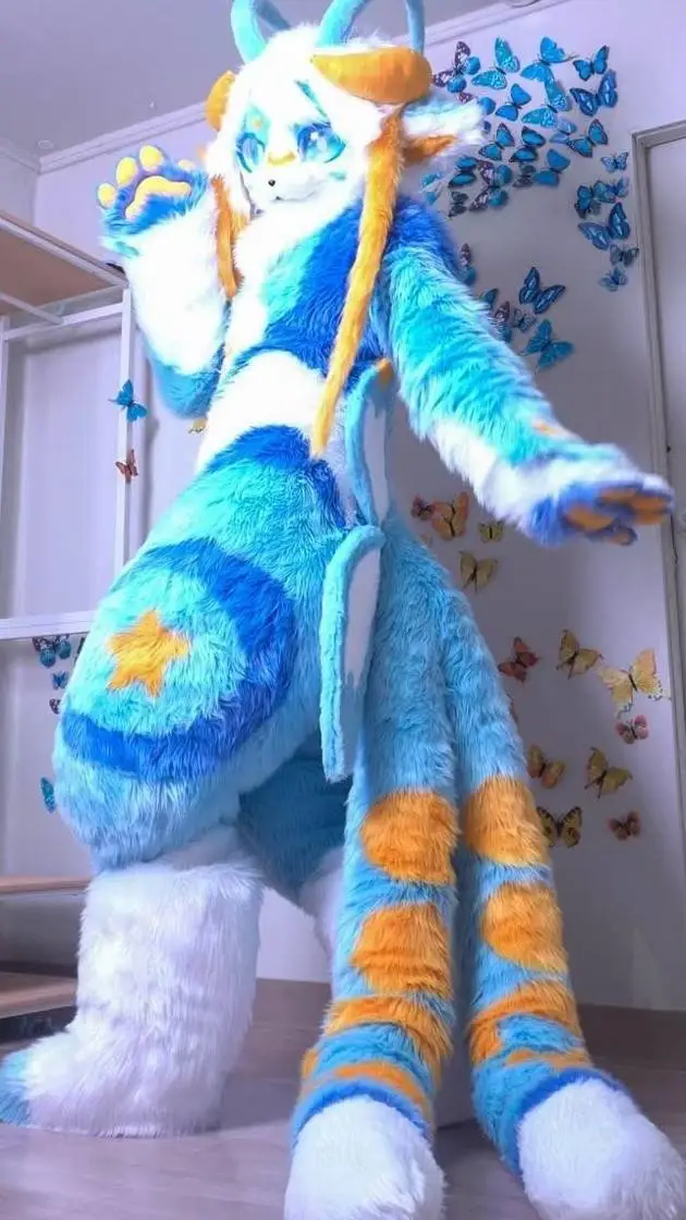 ai character: fursuit background