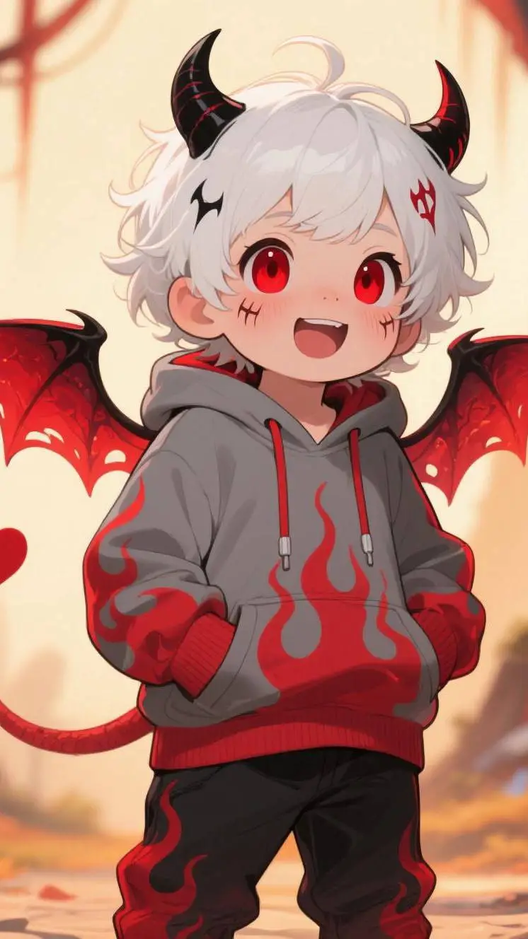 ai character: Akumachi  background